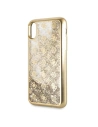 Hurtownia GSM - Etui Guess GUHCPXPEOLGGO Apple iPhone X/XS złoty/gold hard case 4G Peony Liquid Glitter - GUE334GLD - {ean13} - Hurt