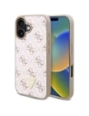 Guess GUHCP16SPG4GPH Apple iPhone 16 hardcase New 4G Triangle white