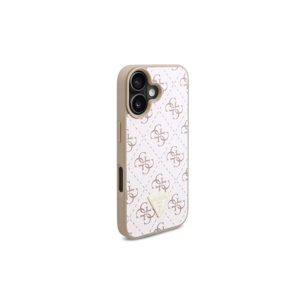 Hurtownia GSM - Etui Guess GUHCP16SPG4GPH Apple iPhone 16 hardcase Nový 4G Triangle bílý/white - GUE4106 - {ean13} - Hurt