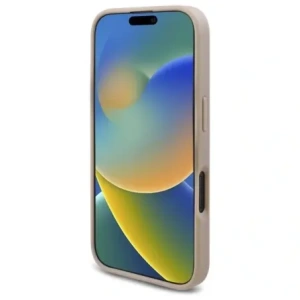 Etui Guess GUHCP16SPG4GPH Apple iPhone 16 hardcase New 4G Triangle biały/white