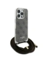 Hurtownia GSM - Guess GUHCP16XHC4SEW Apple iPhone 16 Pro Max husă din plastic Crossbody Cord 4G Print maro - GUE4110 - {ean13} - Hurt