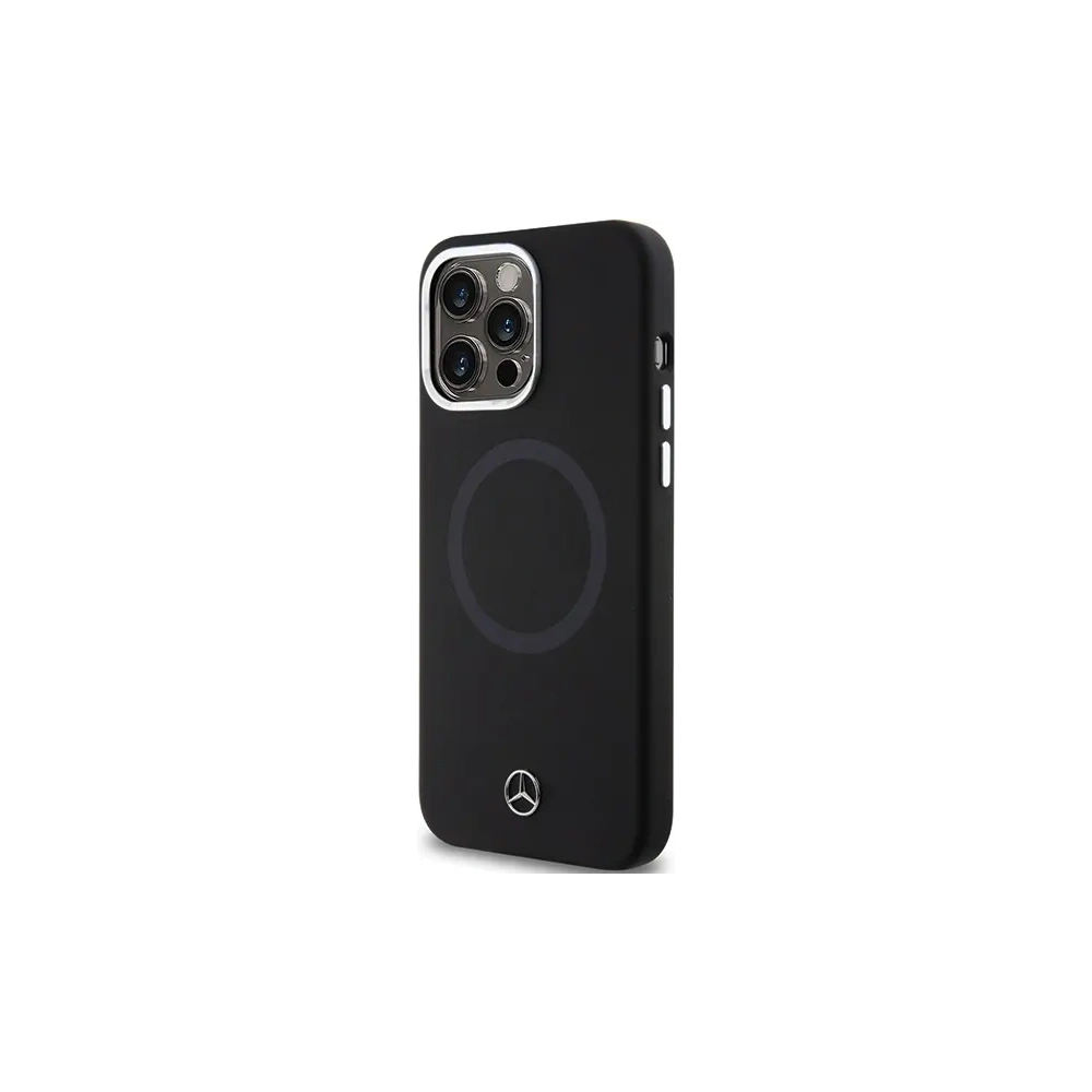 Hurtownia GSM - Mercedes MEHMP15X23SCMK Apple iPhone 15 Pro Max carcasă din silicon bicolor MagSafe negru - MRS238 - {ean13} - Hurt