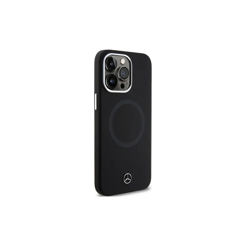 Hurtownia GSM - Mercedes MEHMP15X23SCMK Apple iPhone 15 Pro Max carcasă din silicon bicolor MagSafe negru - MRS238 - {ean13} - Hurt