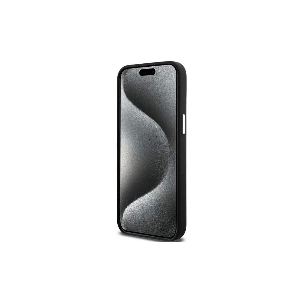 Hurtownia GSM - Etui Mercedes MEHMP15X23SCMK Apple iPhone 15 Pro Max hardcase Silicone Bicolor MagSafe černý/black - MRS238 - {ean13} - Hurt