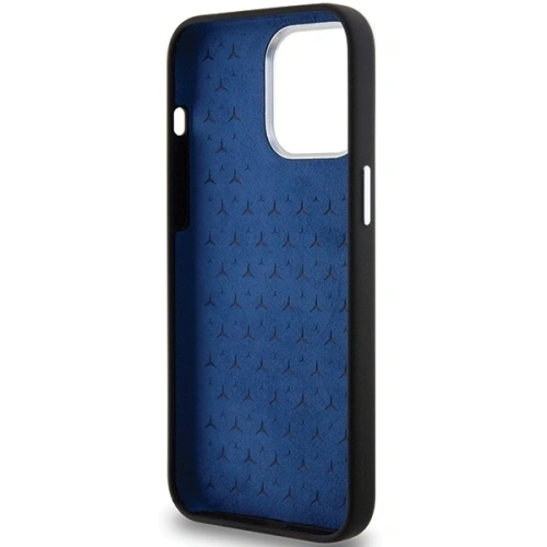 Etui Mercedes MEHMP15X23SCMK Apple iPhone 15 Pro Max hardcase Silicone Bicolor MagSafe czarny/black