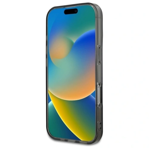 Etui Mercedes MEHMP16L23HBIGK Apple iPhone 16 Pro hardcase Double Layer BiColor MagSafe czarny srebrny/black silver