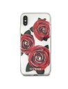 Hurtownia GSM - Guess Apple Case GUHCPXROSTR iPhone X transparentes Hartschalenetui Flower Desire rote Rose - GUE336CL - {ean13} - Hurt