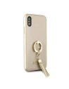 Hurtownia GSM - Etui Guess GUHCPXRSSABE Apple iPhone X/XS beige/beżowy hard case Saffiano with ring stand - GUE337BEI - {ean13} - Hurt