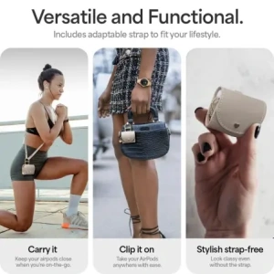 Hurtownia GSM - Etui Spigen Cyrill Mini Bag Apple AirPods 4 Dark Beige - SPN16528 - {ean13} - Hurt