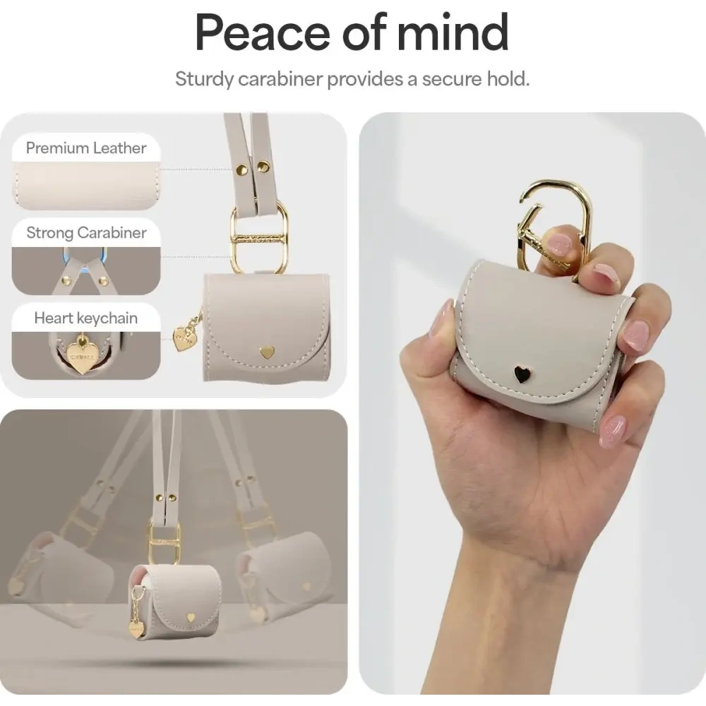 Hurtownia GSM - Spigen Cyrill Mini Bag Apple AirPods 4 Bej Închis - SPN16528 - {ean13} - Hurt