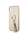 Hurtownia GSM - Etui Guess GUHCPXRSSABE Apple iPhone X/XS beige/beżowy hard case Saffiano with ring stand - GUE337BEI - {ean13} - Hurt