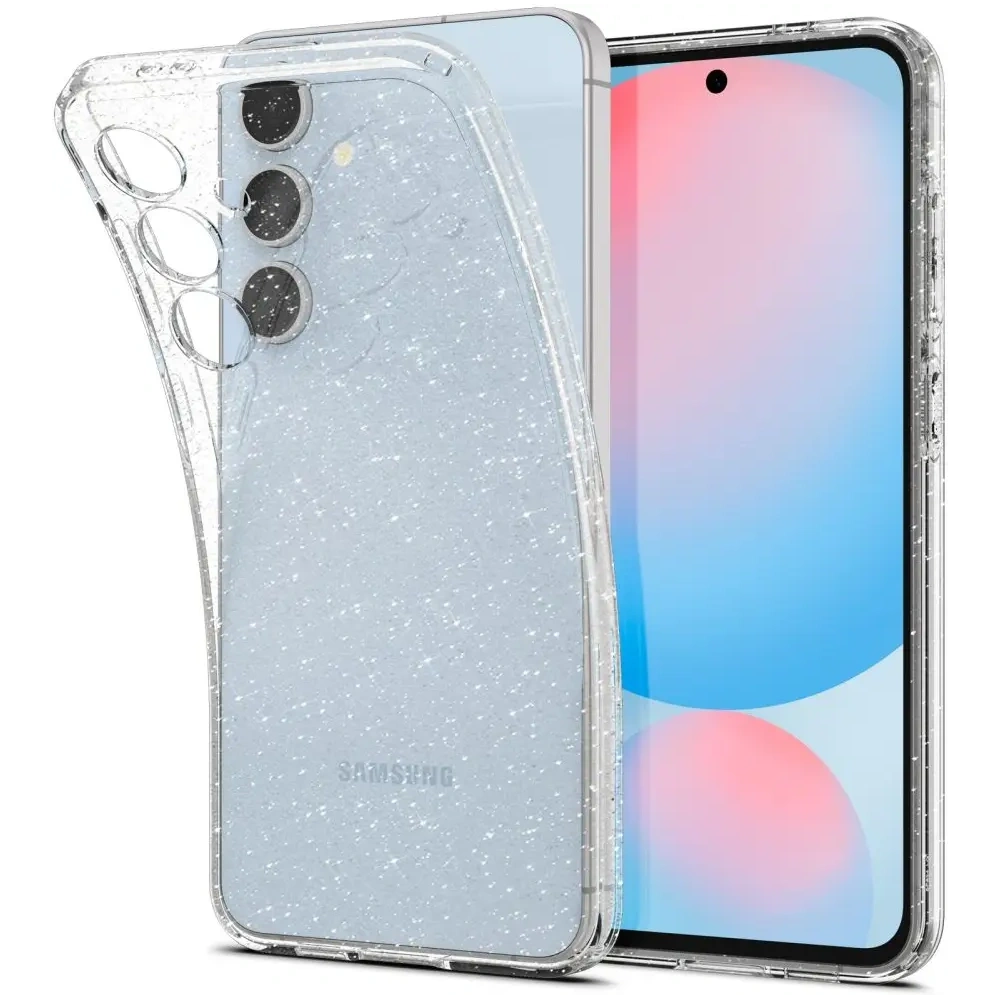 Hurtownia GSM - Etui Spigen Liquid Crystal Samsung Galaxy S24 FE Glitter Crystal - SPN16529 - {ean13} - Hurt