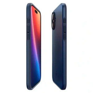 Etui Spigen Thin Fit Mag MagSafe Apple iPhone 16 Navy Blue