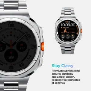 Hurtownia GSM - Etui Spigen Modern Fit Band Samsung Galaxy Watch Ultra 47mm Stříbrné - SPN16531 - {ean13} - Hurt