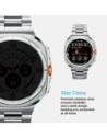 Wholesale Spigen Modern Fit Band Samsung Galaxy Watch Ultra 47mm Silver - SPN16531 - {ean13} - Hurt