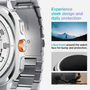 Hurtownia GSM - Etui Spigen Modern Fit Band Samsung Galaxy Watch Ultra 47mm Stříbrné - SPN16531 - {ean13} - Hurt