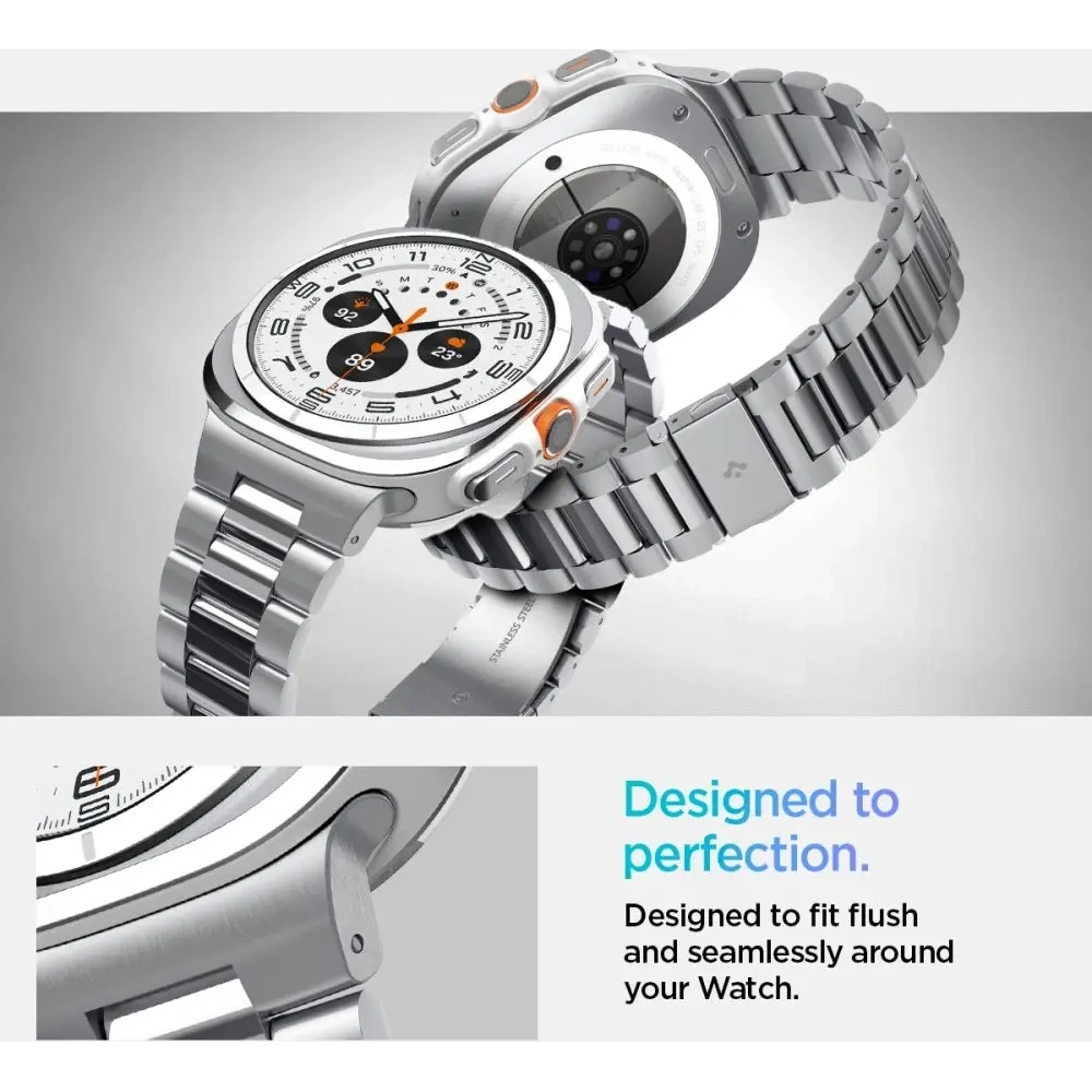 Wholesale Spigen Modern Fit Band Samsung Galaxy Watch Ultra 47mm Silver - SPN16531 - {ean13} - Hurt