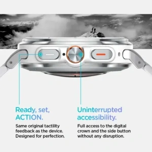 Hurtownia GSM - Etui Spigen Modern Fit Band Samsung Galaxy Watch Ultra 47mm Stříbrné - SPN16531 - {ean13} - Hurt