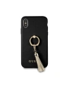 Hurtownia GSM - Etui Guess GUHCPXRSSABK Apple iPhone X/XS black/czarny hard case Saffiano with ring stand - GUE338BLK - {ean13} - Hurt