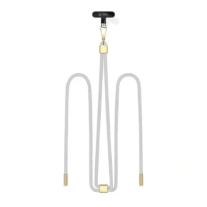 Hurtownia GSM - Smyčec / pásek Tech-Protect C2S Rope Crossbody Strap Crayon Grey/gold - THP3452 - {ean13} - Hurt