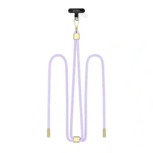 Hurtownia GSM - Smyčec / pásek Tech-Protect C2S Rope Crossbody Strap Levandulová/zlatá - THP3453 - {ean13} - Hurt