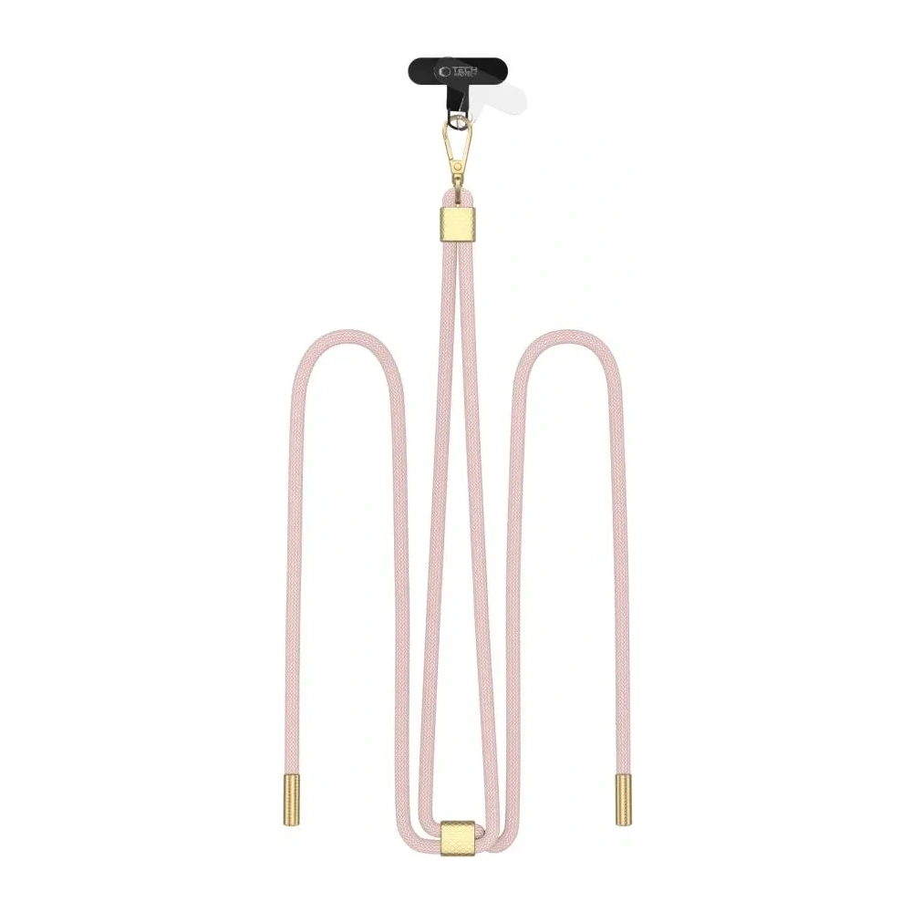 Hurtownia GSM - Tech-Protect C2S Seil Crossbody-Tragegurt Baby Pink/gold - THP3454 - {ean13} - Hurt