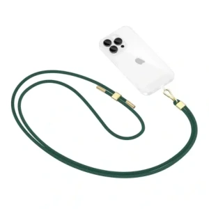 Hurtownia GSM - Smyč / pásek Tech-Protect C2S Rope Crossbody Strap Hunter Green/gold - THP3455 - {ean13} - Hurt