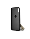 Hurtownia GSM - Etui Guess GUHCPXRSSABK Apple iPhone X/XS black/czarny hard case Saffiano with ring stand - GUE338BLK - {ean13} - Hurt