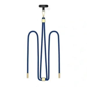 Hurtownia GSM - Smyč / pásek Tech-Protect C2S Rope Crossbody Strap Navy Blue/gold - THP3457 - {ean13} - Hurt