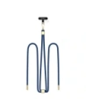 Smyč / pásek Tech-Protect C2S Rope Crossbody Strap Navy Blue/gold