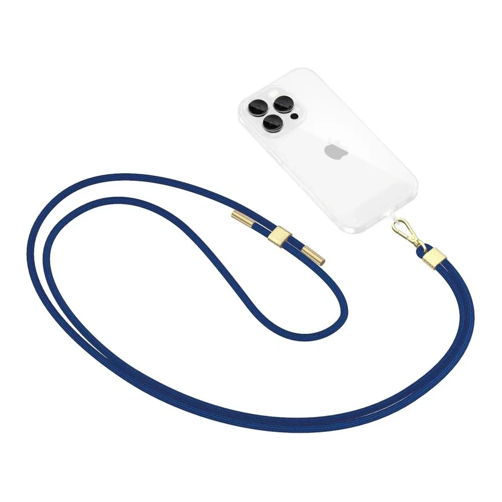 Hurtownia GSM - Tech-Protect C2S curea de umăr din frânghie albastru marin/auriu - THP3457 - {ean13} - Hurt