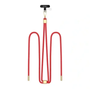 Hurtownia GSM - Smyč / pásek Tech-Protect C2S Rope Crossbody Strap Red/gold - THP3458 - {ean13} - Hurt