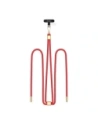 Smycz / pasek Tech-Protect C2S Rope Crossbody Strap Red/gold