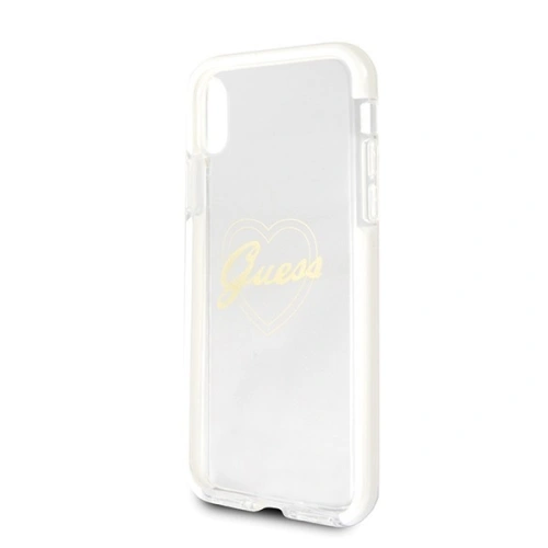 Etui Guess GUHCPXSHGO Apple iPhone X/XS hardcase gold Heart ShockProof