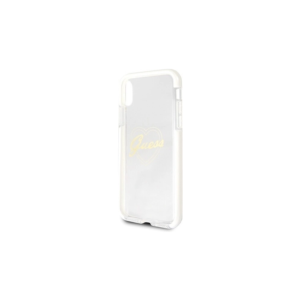 Hurtownia GSM - Etui Guess GUHCPXSHGO Apple iPhone X/XS hardcase gold Heart ShockProof - GUE339GLD - {ean13} - Hurt