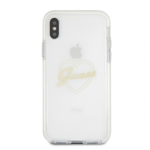 Etui Guess GUHCPXSHGO Apple iPhone X/XS hardcase gold Heart ShockProof