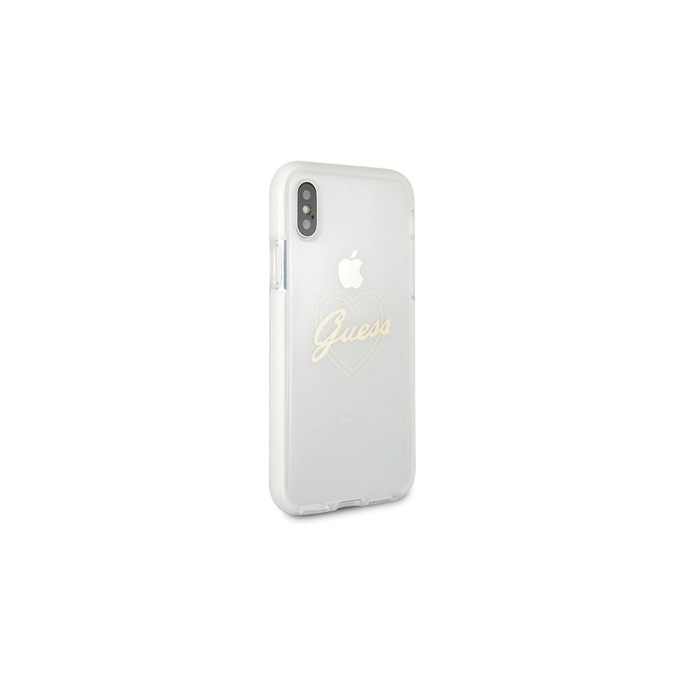 Hurtownia GSM - Etui Guess GUHCPXSHGO Apple iPhone X/XS hardcase gold Heart ShockProof - GUE339GLD - {ean13} - Hurt