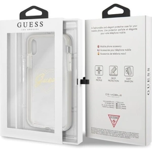 Hurtownia GSM - Etui Guess GUHCPXSHGO Apple iPhone X/XS hardcase gold Heart ShockProof - GUE339GLD - {ean13} - Hurt