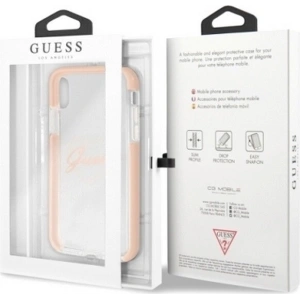 Hurtownia GSM - Etui Guess GUHCPXSHPI Apple iPhone X/XS hardcase pink Heart ShockProof - GUE340PNK - {ean13} - Hurt