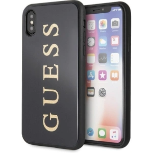 Hurtownia GSM - Etui Guess GUHCPXTGGGBK Apple iPhone X/XS czarny/black hard case Classic Double Layer Glitter - GUE341BLK - {ean13} - Hurt