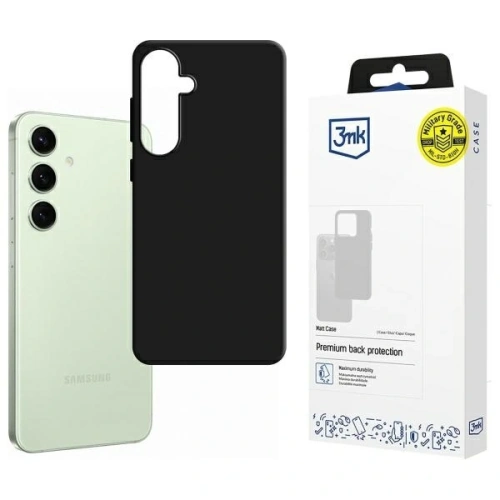 Etui 3MK Matt Case Samsung Galaxy S24 FE czarny/black
