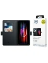 Etui z klapką 3MK Wallet Case Samsung Galaxy S24+ Plus černý/black