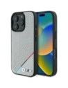 BMW BMHMP16L23PUPDG Apple iPhone 16 Pro hardcase M Perforated Tricolor Line MagSafe grey