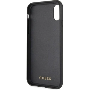 Hurtownia GSM - Etui Guess GUHCPXTGGGBK Apple iPhone X/XS czarny/black hard case Classic Double Layer Glitter - GUE341BLK - {ean13} - Hurt