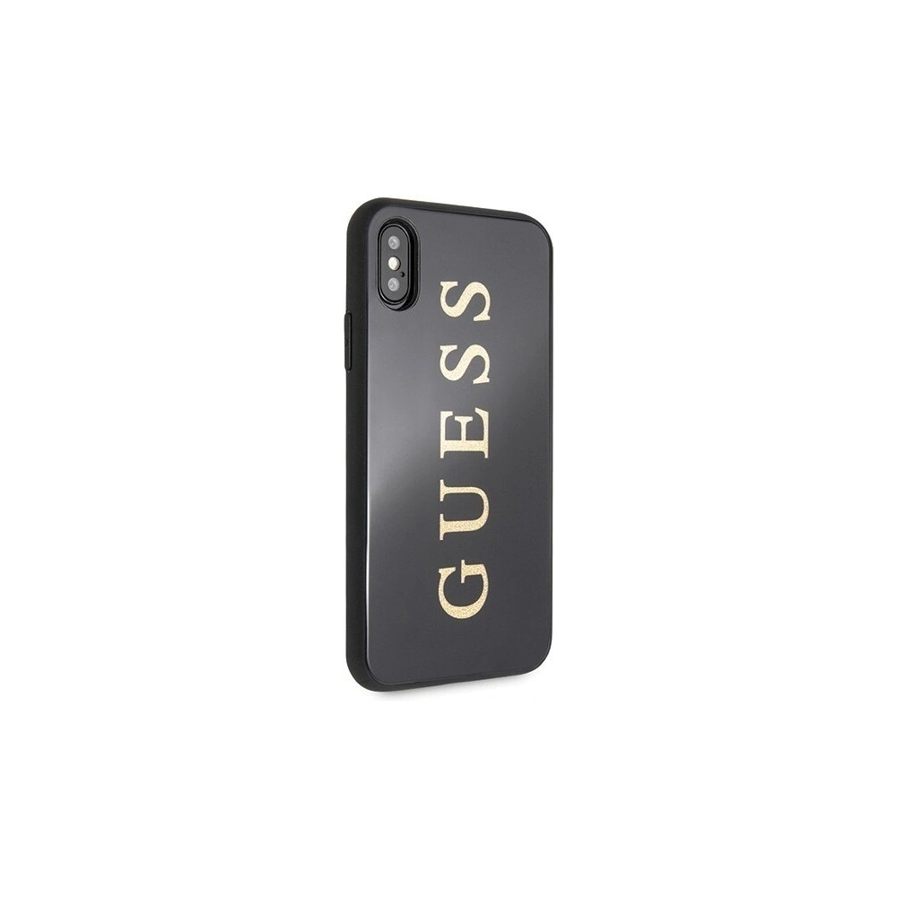 Hurtownia GSM - Etui Guess GUHCPXTGGGBK Apple iPhone X/XS czarny/black hard case Classic Double Layer Glitter - GUE341BLK - {ean13} - Hurt