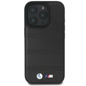 Hurtownia GSM - Etui BMW BMHMP16L23PUSPK Apple iPhone 16 Pro hardcase M Perforated And Stitched Line MagSafe czarny/black - BMW696 - {ean13} - Hurt