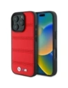 Hurtownia GSM - BMW BMHMP16L23PUSPR Apple iPhone 16 Pro hardcase M perforat și cusut linie MagSafe roșu - BMW697 - {ean13} - Hurt