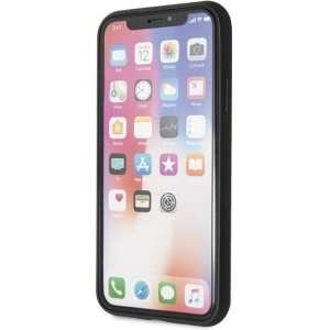Hurtownia GSM - Etui Guess GUHCPXTGGGBK Apple iPhone X/XS czarny/black hard case Classic Double Layer Glitter - GUE341BLK - {ean13} - Hurt
