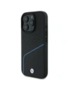 Hurtownia GSM - Etui BMW BMHMP16L23RDCLK Apple iPhone 16 Pro hardcase Sign Leather Textured And Line MagSafe czarny/black - BMW698 - {ean13} - Hurt