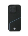 Hurtownia GSM - BMW BMHMP16L23RDCLK Apple iPhone 16 Pro hardcase semn piele texturată și linie MagSafe negru - BMW698 - {ean13} - Hurt